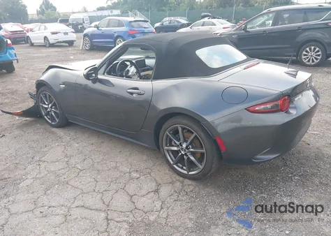 2016 Mazda Mx-5 Miata Grand Touring из США, поврежденный, VIN JM1NDAD73G0110767